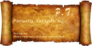 Persely Tulipán névjegykártya
